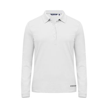 Cutter &amp; Buck Advantage Long Sleeve Polo Women White