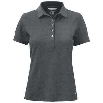 Cutter &amp; Buck Advantage Polo Women Anthracite Melange