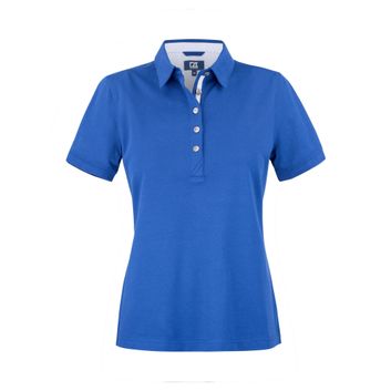 Cutter &amp; Buck Advantage Premium Polo Women Blue