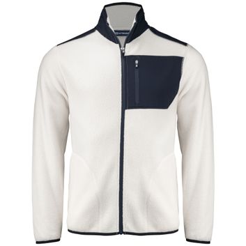 Cutter &amp; Buck Cascade Sherpa Fleece Men Shell White