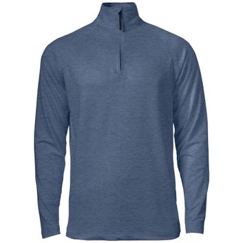 Cutter &amp; Buck Coos Bay Half Zip Men Slate Blue