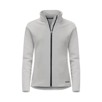 Cutter &amp; Buck Hunts Point Fleece Full Zip Women Silver