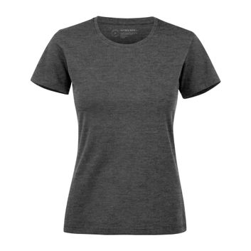 Cutter &amp; Buck Manzanita Roundneck Women Anthracite Melange