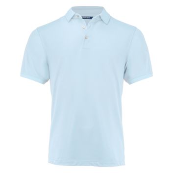 Cutter &amp; Buck Virtue Polo Solid Men Heaven Blue