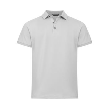 Cutter &amp; Buck Virtue Polo Solid Men Silver