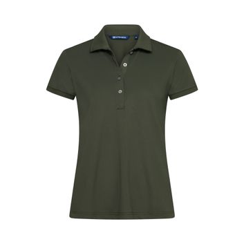 Cutter &amp; Buck Virtue Polo Solid Women Ivy Green