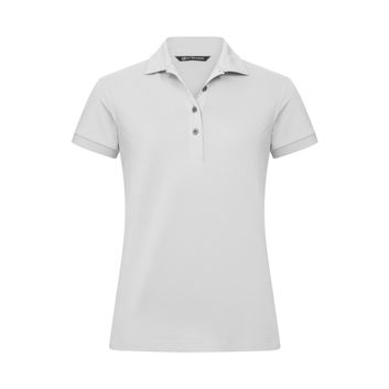 Cutter &amp; Buck Virtue Polo Solid Women Silver