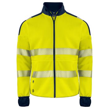 Pro-Job 6109 Sweatshirt EN ISO 20471 Class 3/2 Yellow/Navy