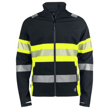 Pro-Job 6442 Funcitonal Jacket EN IO 20471 Class 1 Yellow/Black
