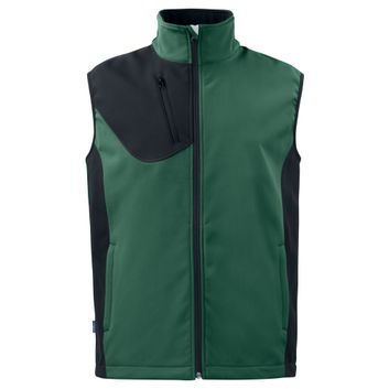 Pro-Job Prio 3702 Softshell Vest Forest Green