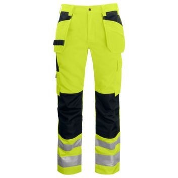Pro-Job Prio 6531 EN 1S0 20471 Waistpants Class 2 Yellow/Black