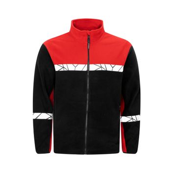 Pro-Job Progression 7300 Full Zip Fleece Black/Red