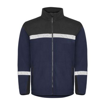 Pro-Job Progression 7300 Full Zip Fleece Navy/Black