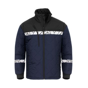 Pro-Job Progression 7404 Light Weight Quilted Jacket Navy/Black