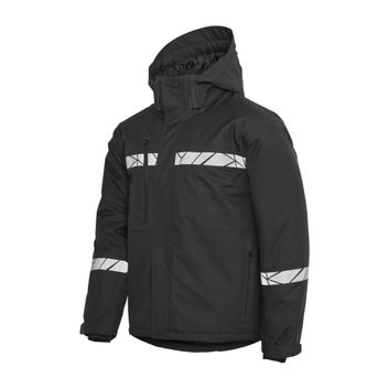 Pro-Job Progression 7413 Padded Softshell _x000D_ Black/Black