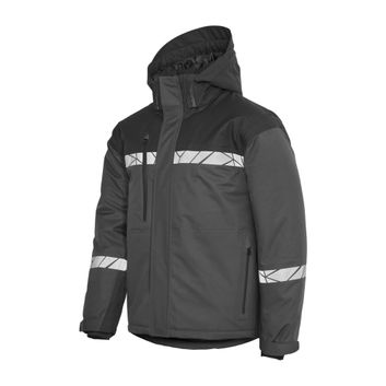 Pro-Job Progression 7413 Padded Softshell _x000D_ Grey/Black