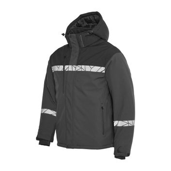 Pro-Job Progression 7415 Functional Padded Shell Jacket Grey/Black