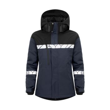 Pro-Job Progression 7420 Ladies Functional Padded Shell Jacket Navy/Black
