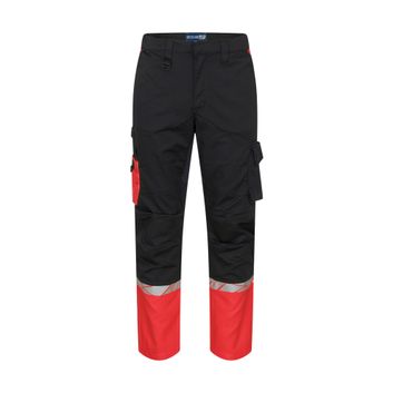 Pro-Job Progression 7507 Service Pant Black/Red