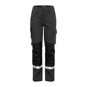 Pro-Job Progression 7512 Ladies Workpant Knee Protection Grey/Black