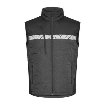 Pro-Job Progression 7700 Quilted Vest Grey/Black