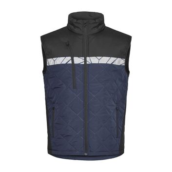 Pro-Job Progression 7700 Quilted Vest Navy/Black