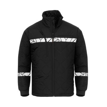 Pro-Job Progression 7404 Light Weight Quilted Jacket Black/Black