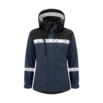 Pro-Job Progression 7417 Ladies Softshell Jacket Navy/Black