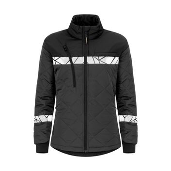 Pro-Job Progression 7421 Ladies Lightweight Quilted Jacket Grey/Black