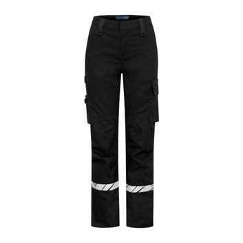 Pro-Job Progression 7512 Ladies Workpant Knee Protection Black/Black