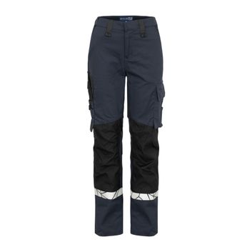 Pro-Job Progression 7512 Ladies Workpant Knee Protection Navy/Black