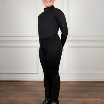 Coldstream Ng Jedburgh Riding Tights Child Black alternative