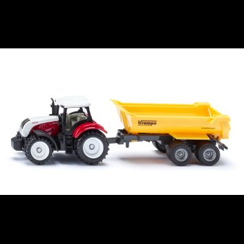 Siku Steyr With Krampe Tipping Trailer alternative
