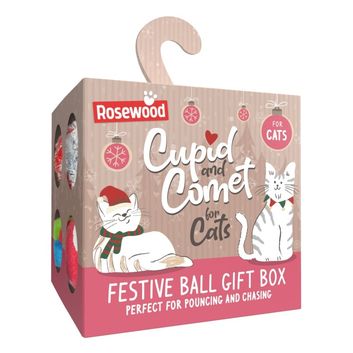 Rosewood Cupid &amp; Comet Festive 8 Piece Ball Gift Box