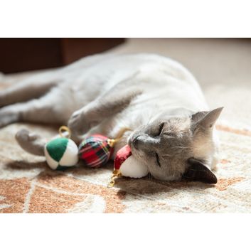 Rosewood Cupid &amp; Comet Festive Bauble Trio