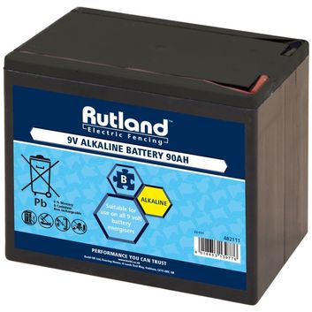 Rutland Battery Alkaline 9 V, 90 Ah