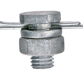 Rutland Wire Connector Clamp, galvanised alternative