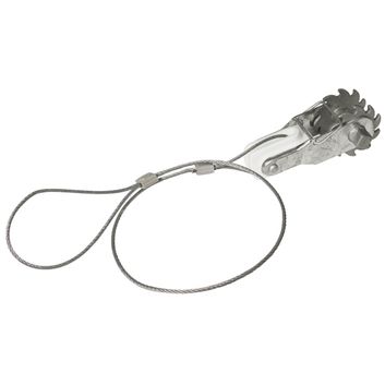 Rutland Gear-toothed Wire Tensioner with integrated insulator and wire rope