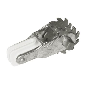 Rutland Gear-toothed Wire Tensioner with integrated insulator
