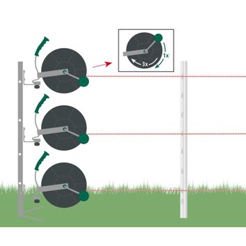 Geared Reel, 3-way Rutland alternative