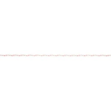 Rutland Braided wire, 200m, white/red alternative