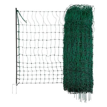 Rutland Poultry Net 50 m, 112 cm, double prong, not electric conductive