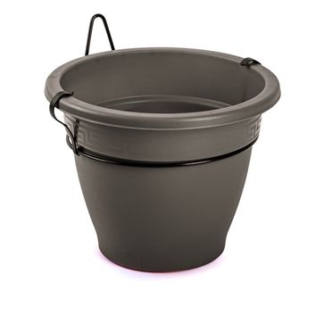 Plasticforte Anthracite Supported Plant Pot alternative