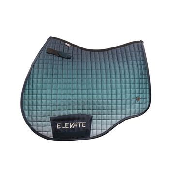 Hy Equestrian Elevate Saddle Pad Navy/Olive Green alternative