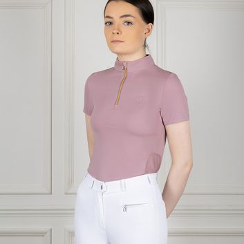 Coldstream Coldingham Short Sleeve Base Layer Mauve Blush