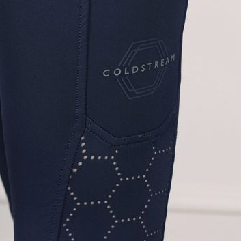 Coldstream Ecclaw Elite Compression Riding Tights Navy