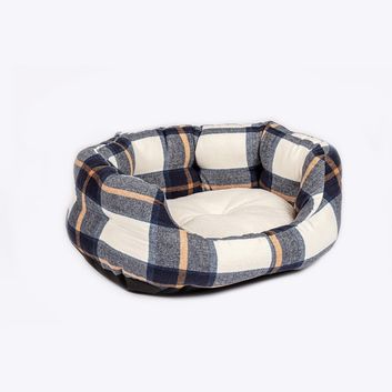Danish Design Bowmore Deluxe Slumber Bed Navy Navy/Cream alternative