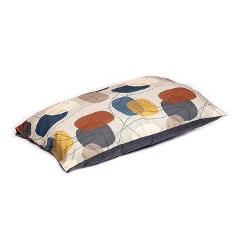 Danish Design Colour Block Duvet Cover Steel Spare Grey/Multi