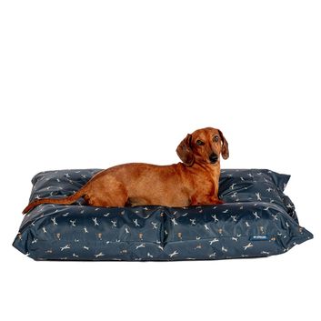 Danish Design Fatface Active Dogs Deep Duvet Petrol Blue