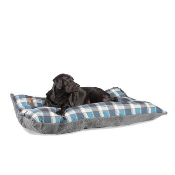 Danish Design Fatface Fleece Check Deep Duvet Grey/Blue alternative